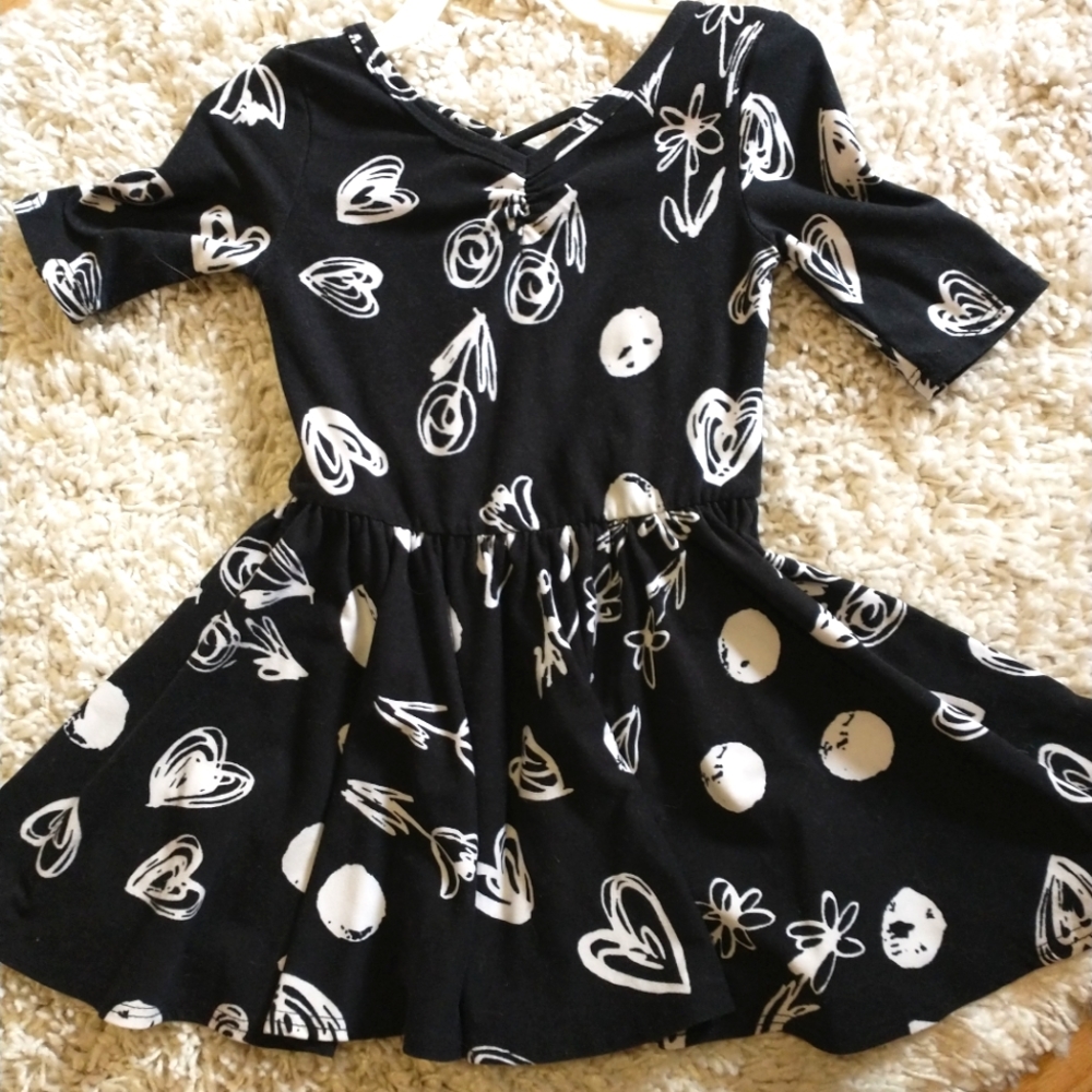 Dot dot smile ballerina dress 2t